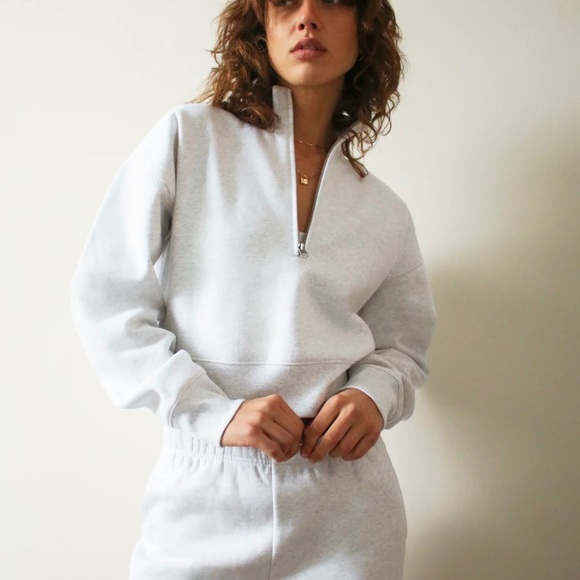 Aritzia Sweaters - Wilfred Free Fleece 1/4 Zip